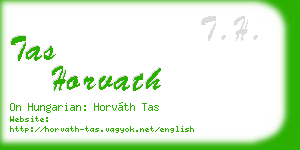 tas horvath business card